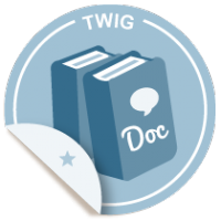 Twig Documentation Contributor badge